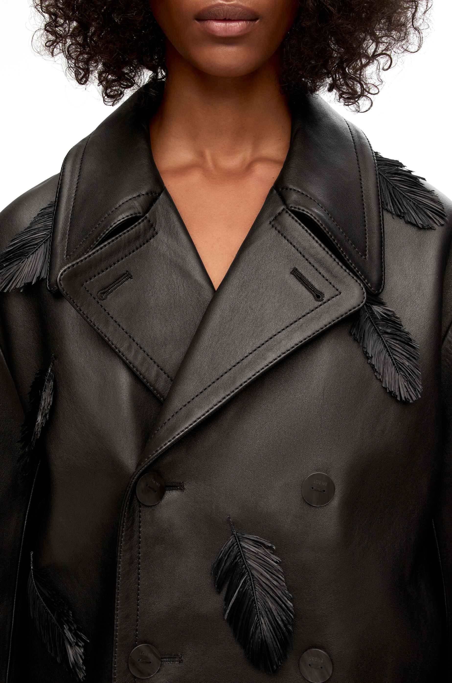 Howl peacoat in nappa - 5