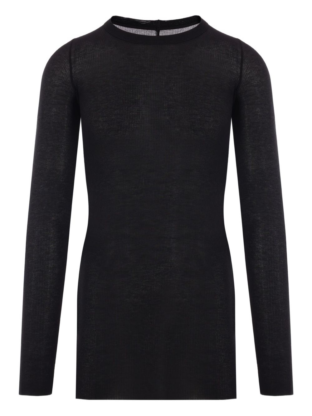 ribbed long-sleeve T-shirt - 5
