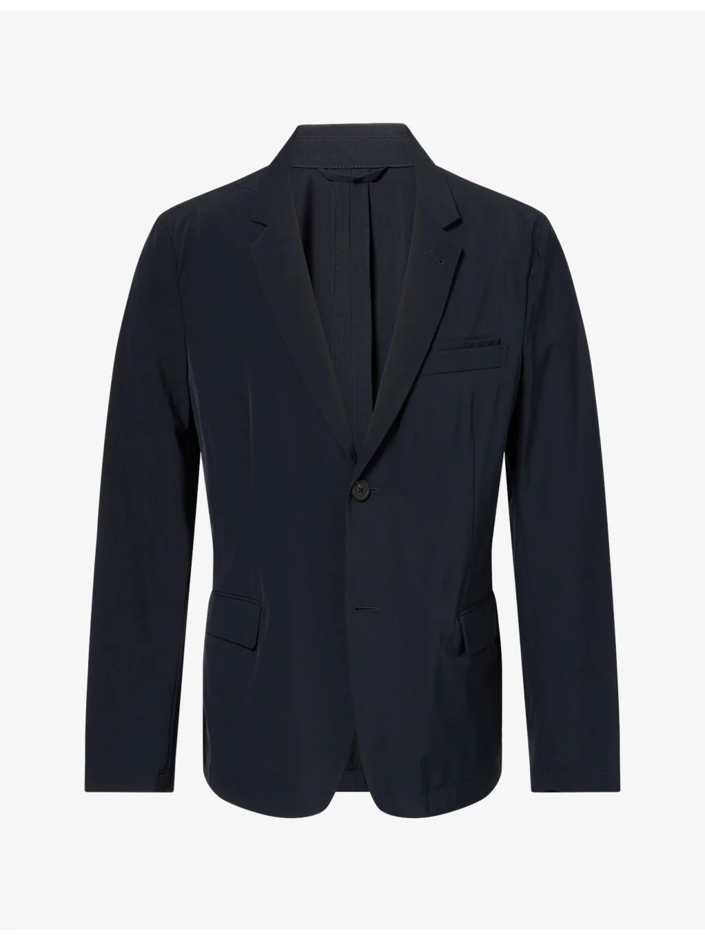 Single-Breasted Stretch-Woven Travel Blazer - 1