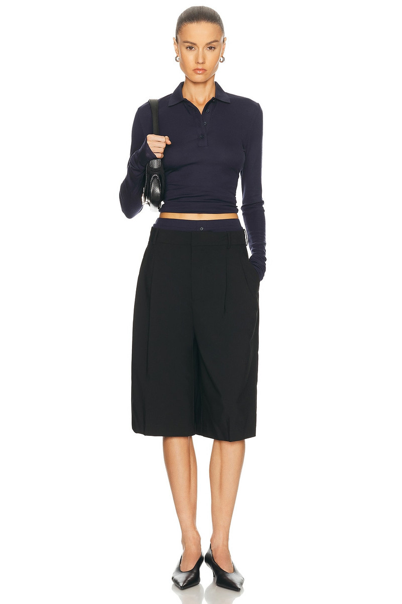 entire studios Long Sleeve Polo Top outlook