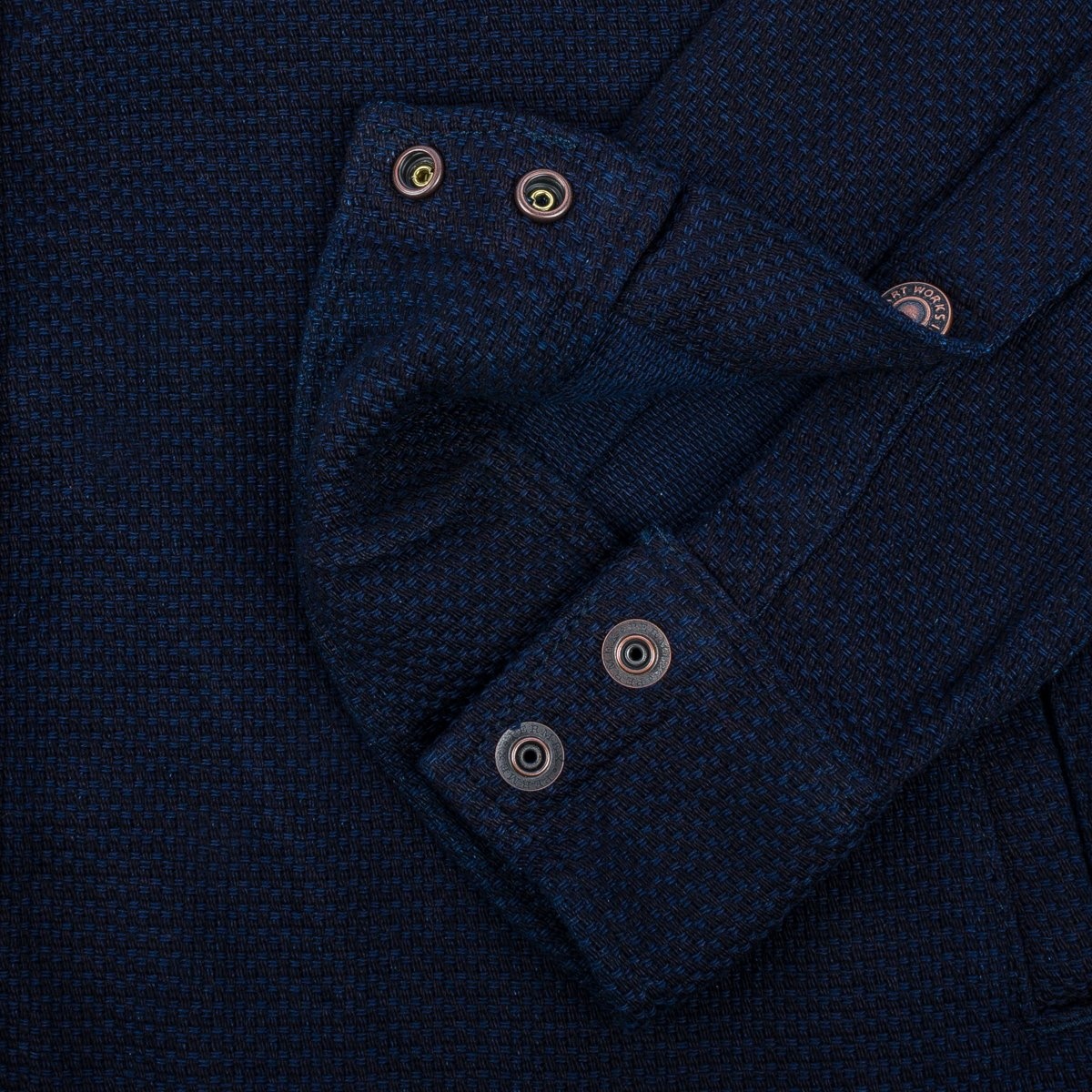 IHSH-389-IND 12oz Dobby Cloth CPO Shirt - Indigo - 11