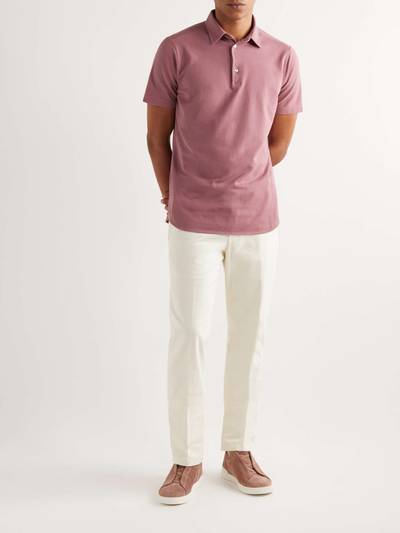 Loro Piana Slim-Fit Cotton-Blend Trousers outlook