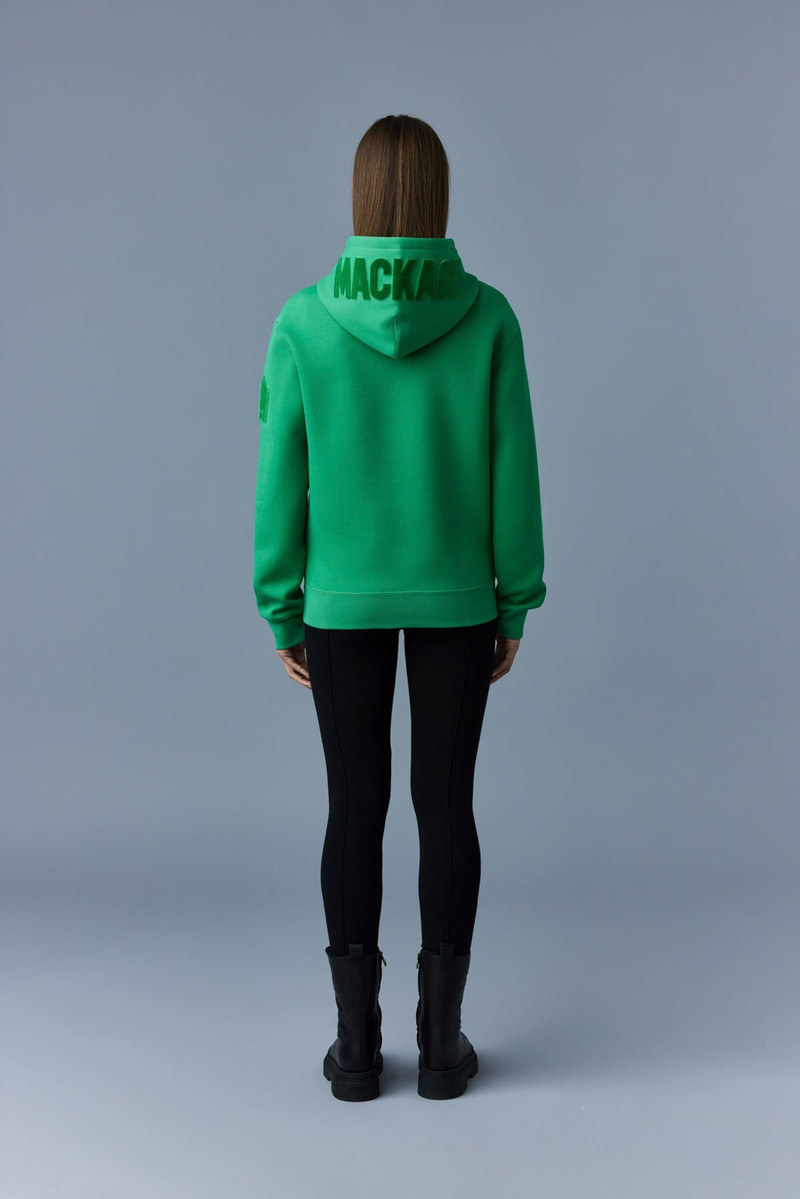 KRYS hoodie with velvet embroidery 4