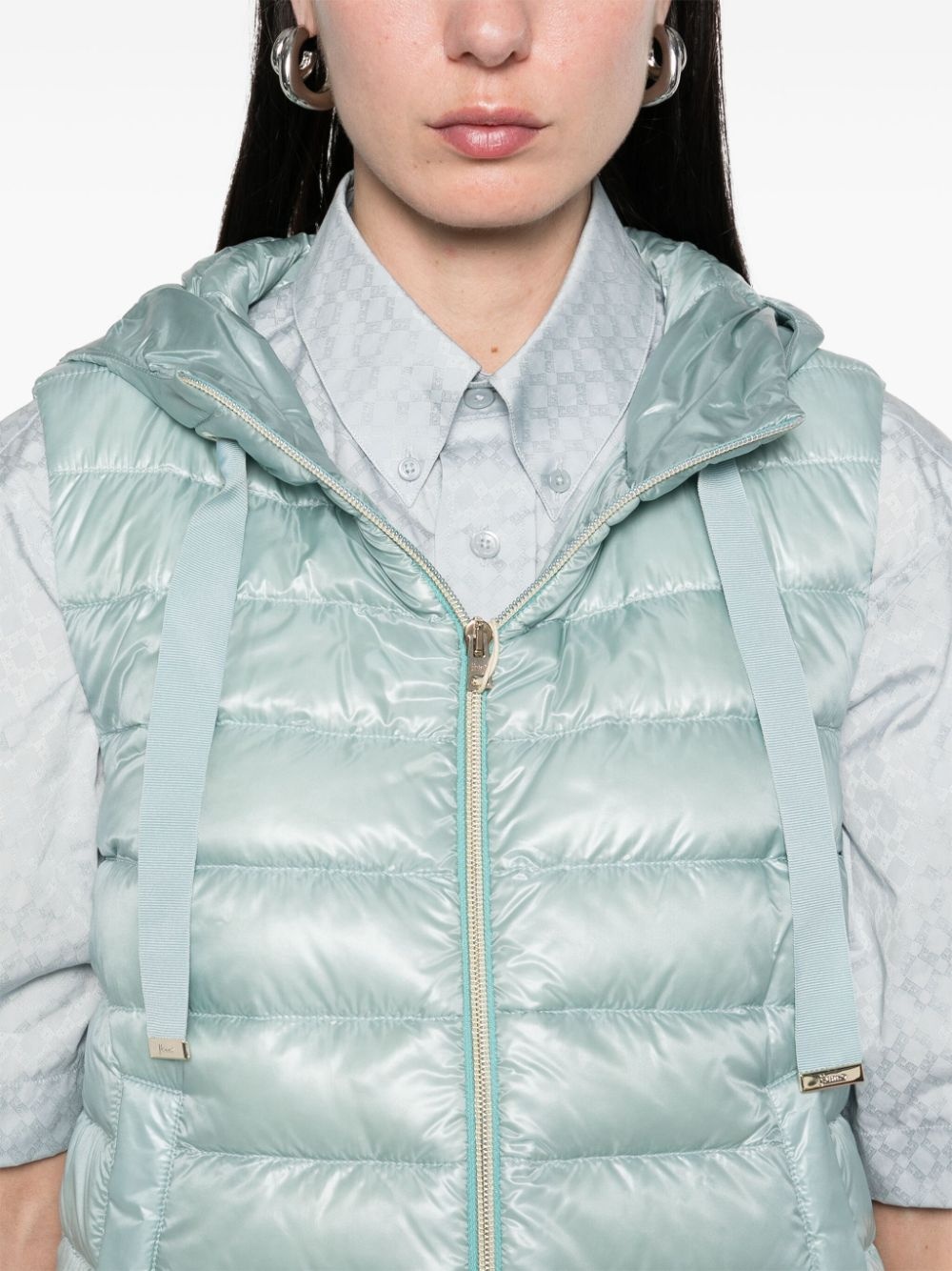 hooded gilet - 5