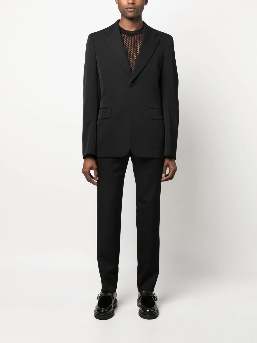 Teiban Notched Collar Jacket - 2