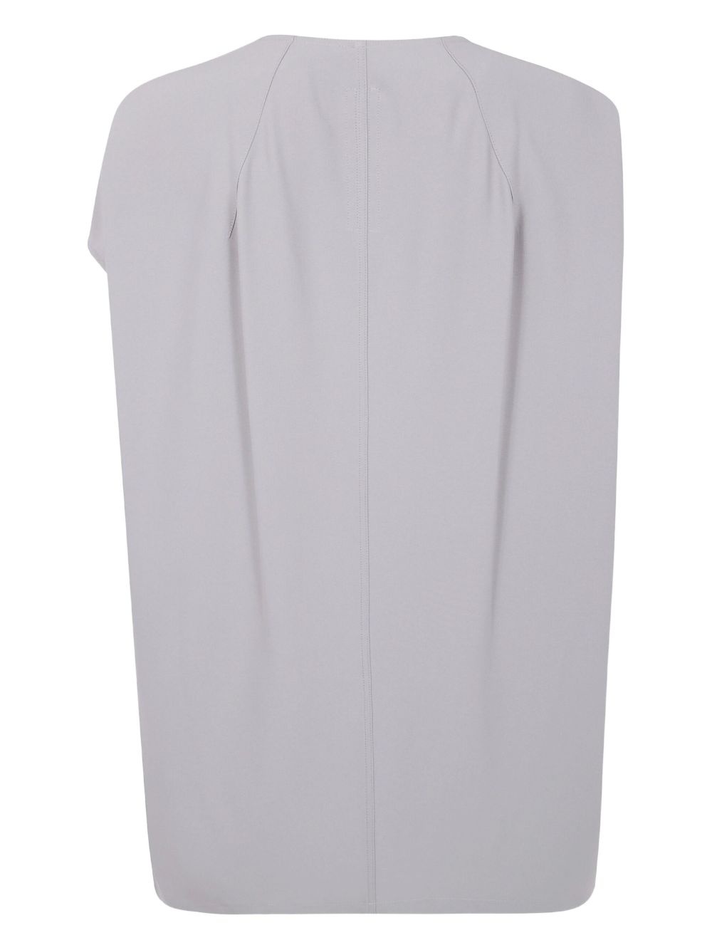 v-neck short-sleeve blouse - 2