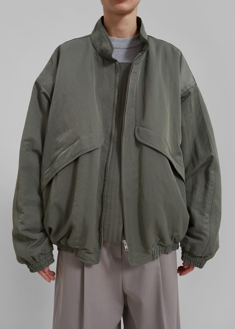 Seth Oversized Jacket - Khaki 5