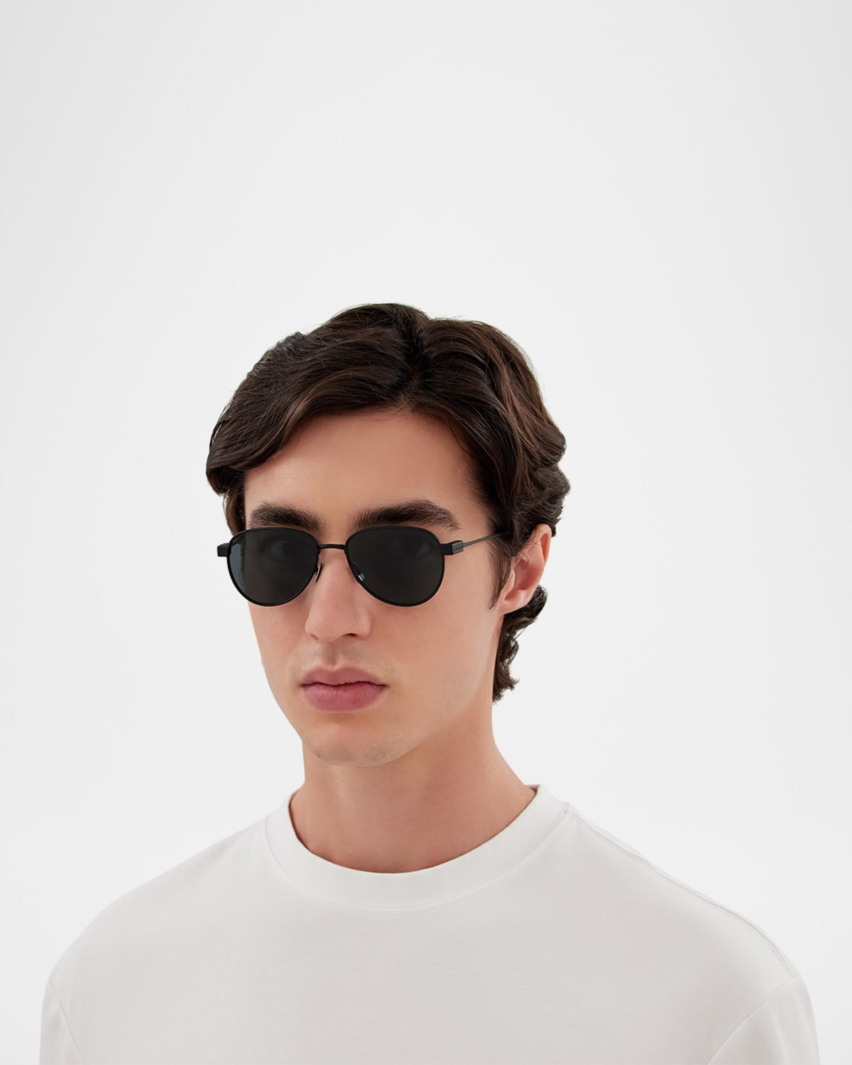 Men's SL 772 Metal Aviator Sunglasses - 4