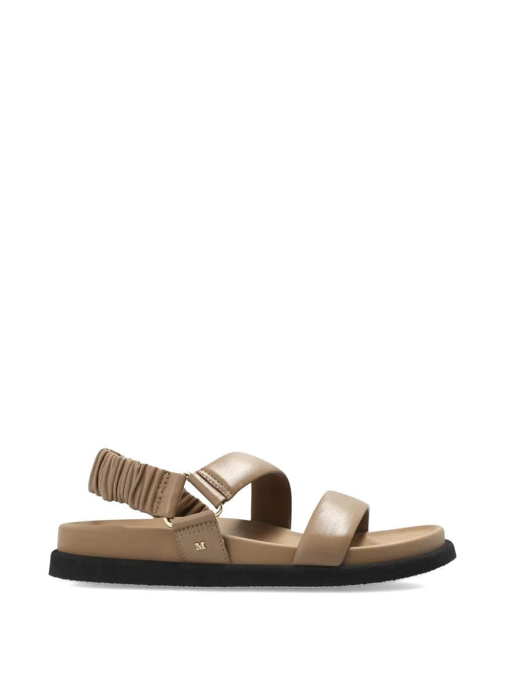 leather slingback sandals - 1
