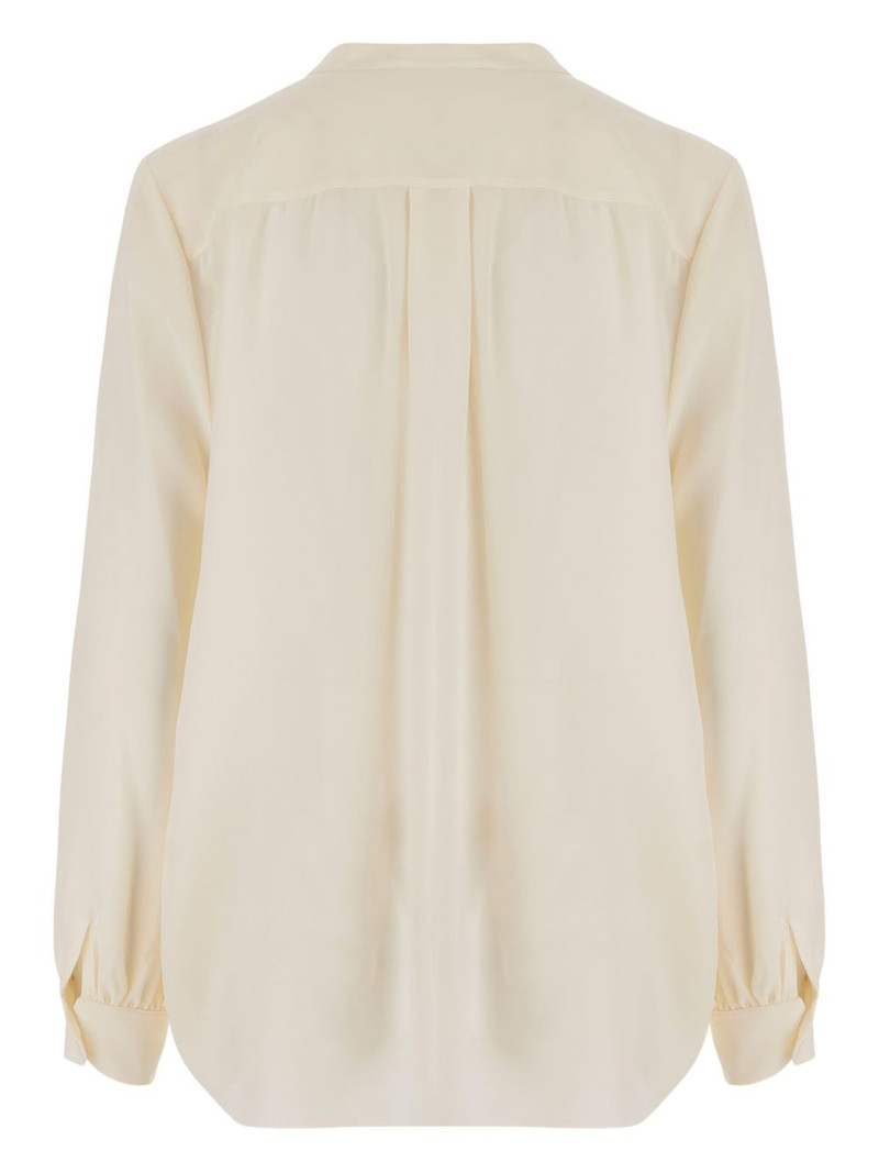 Chloé mandarin-collar button shirt outlook
