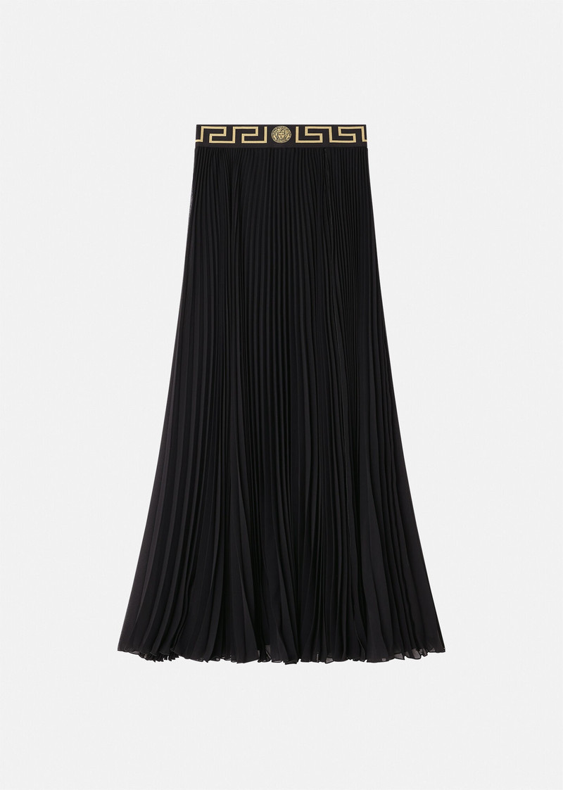 Greca Border Pleated Pareo 1