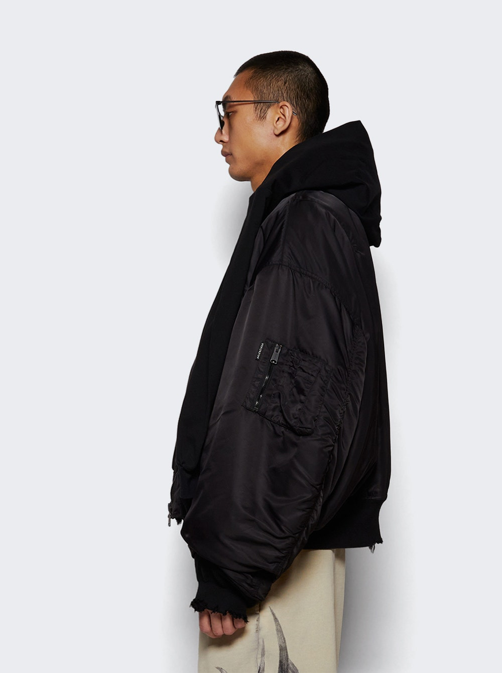 Icognito Bomber Jacket Black - 3