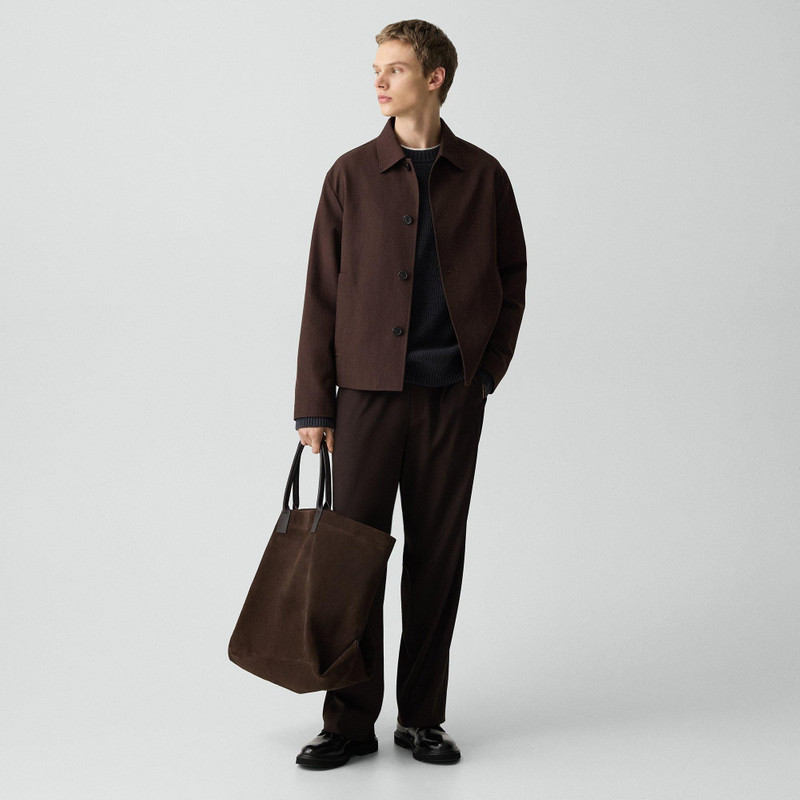 Theory Boxy Jacket in Twill Blend outlook