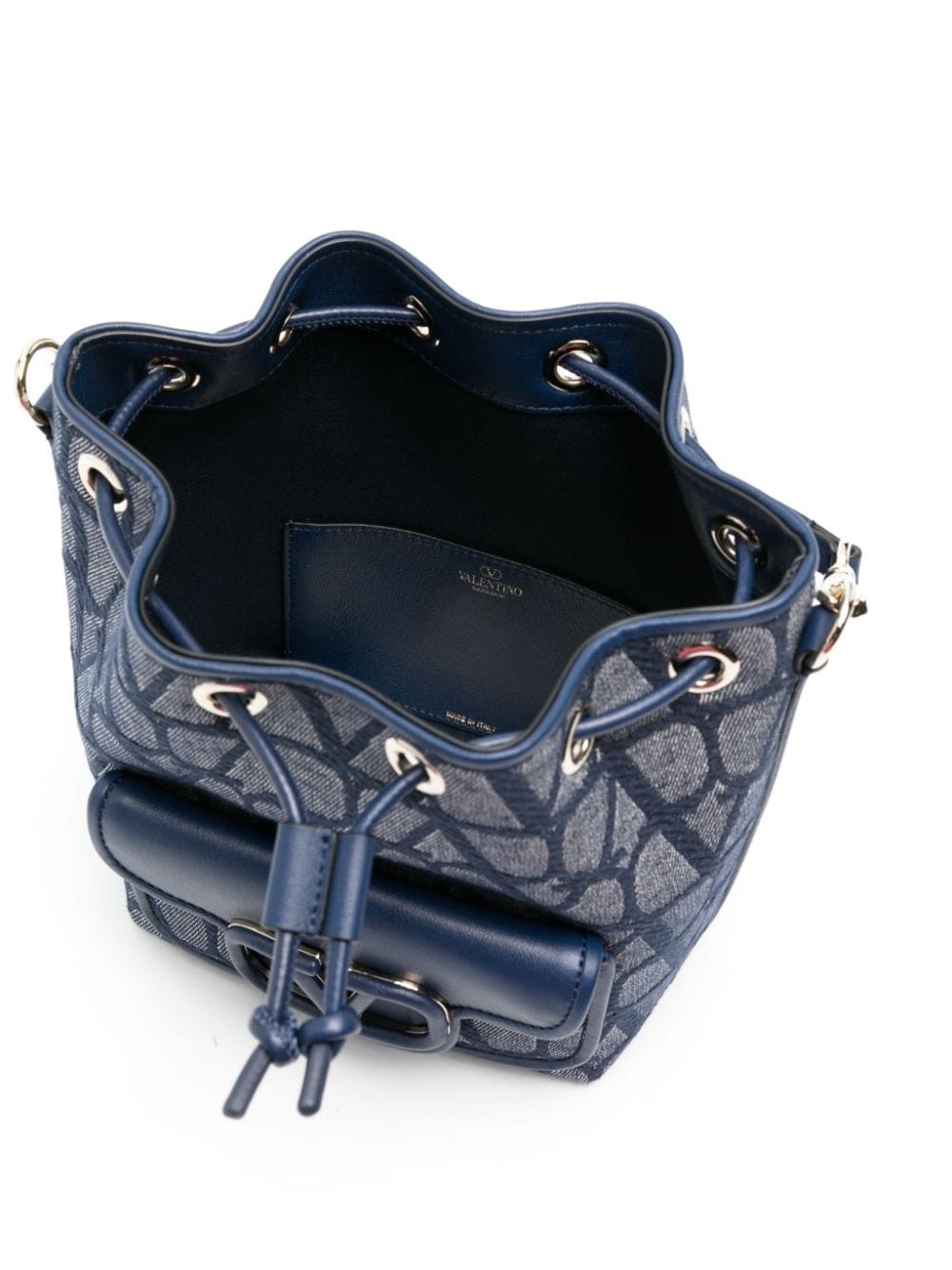 Toile Iconographe denim bucket bag - 5