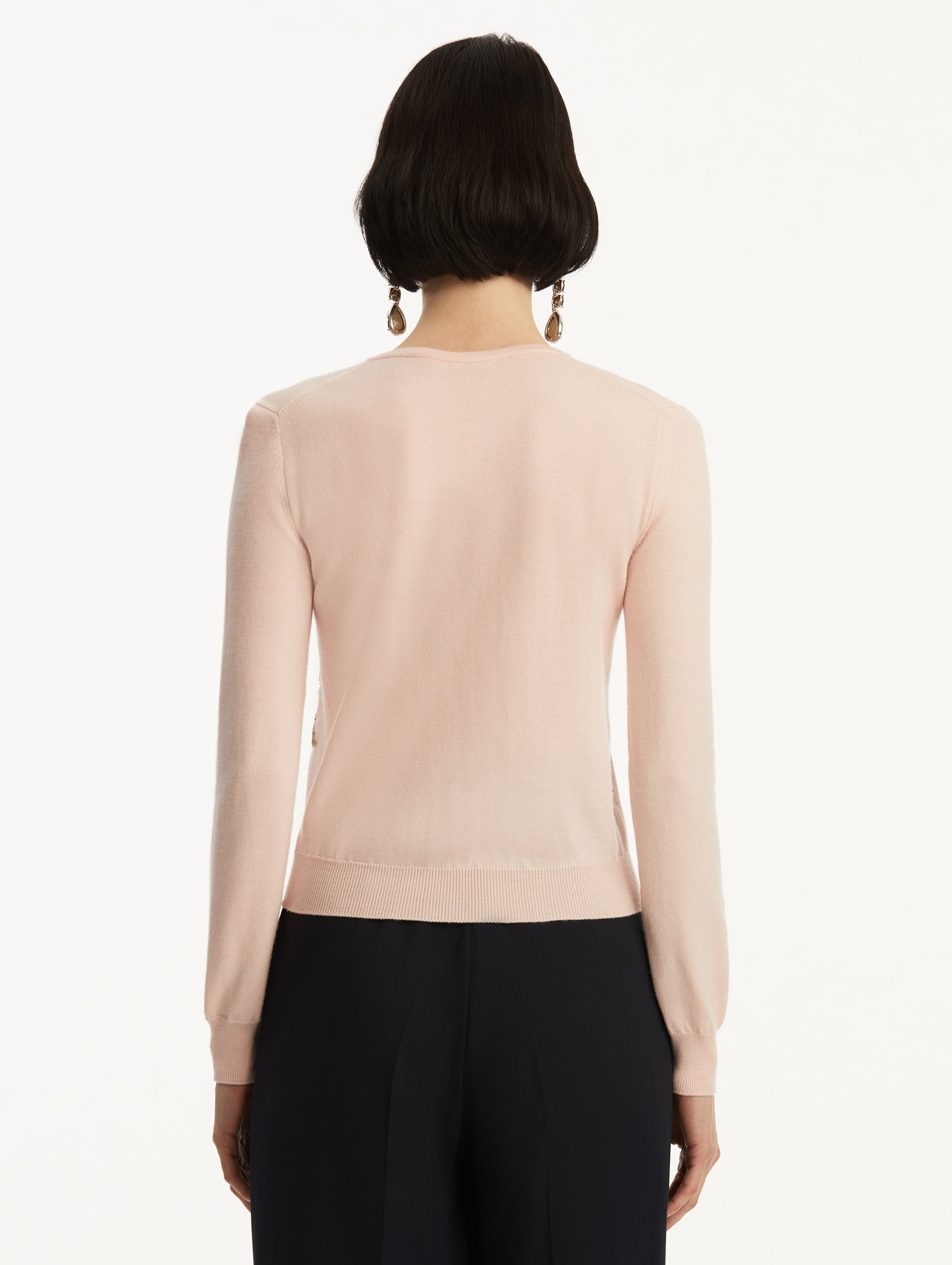ENGLISH ROSE THREADWORK CARDIGAN - 4