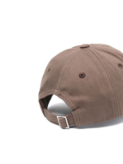 JACQUEMUS Casquette embroidered-logo cotton cap outlook