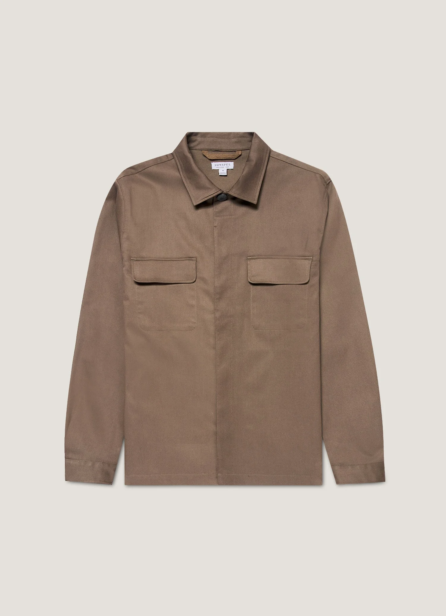 Cotton Cashmere Overshirt - 1