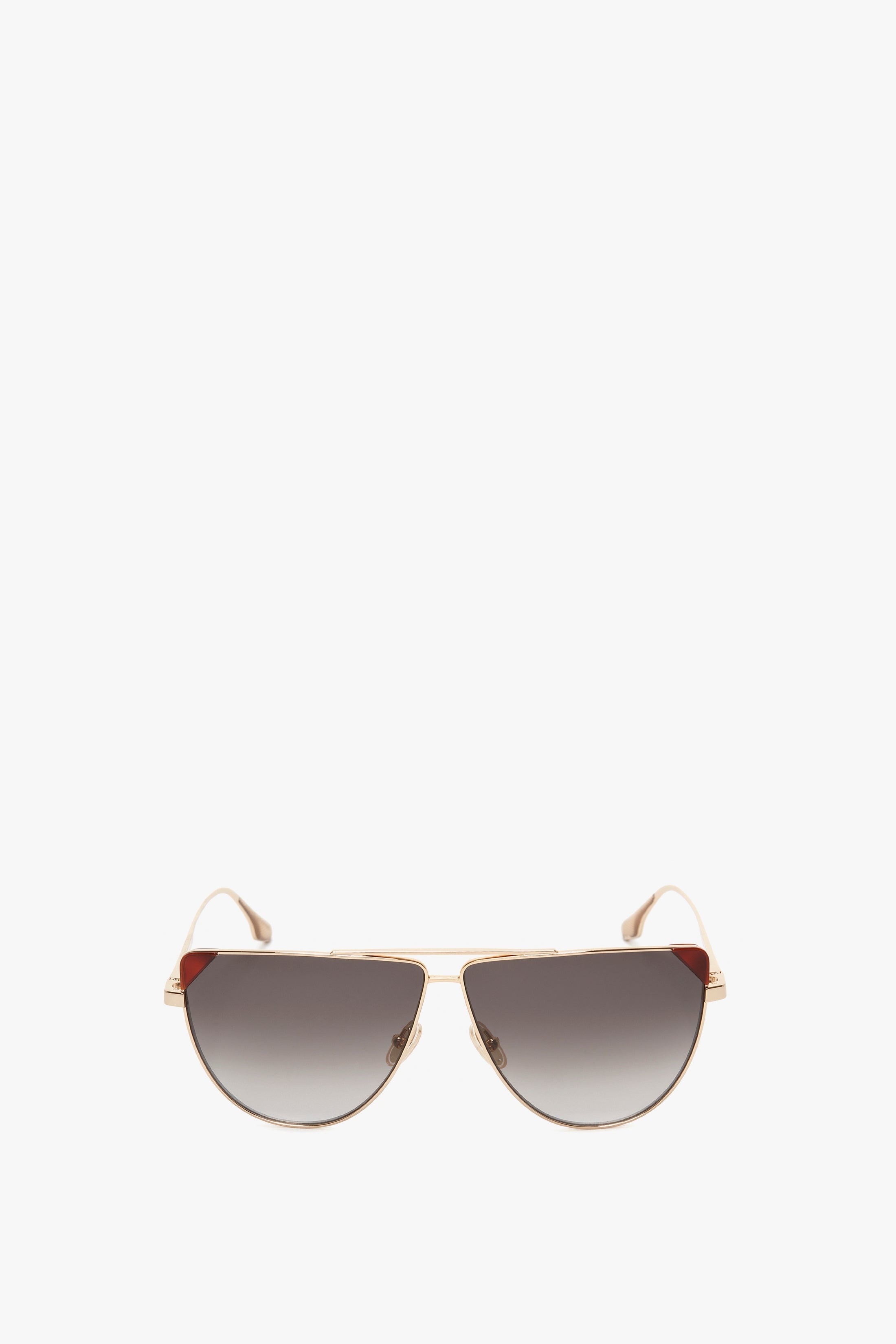 V-Line Aviator In Gold Blonde Havana - 1