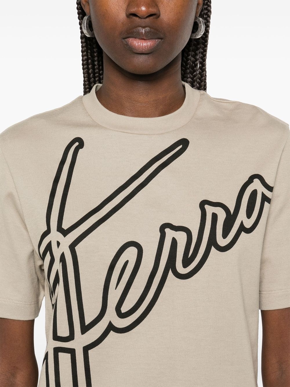 logo-print T-shirt - 5