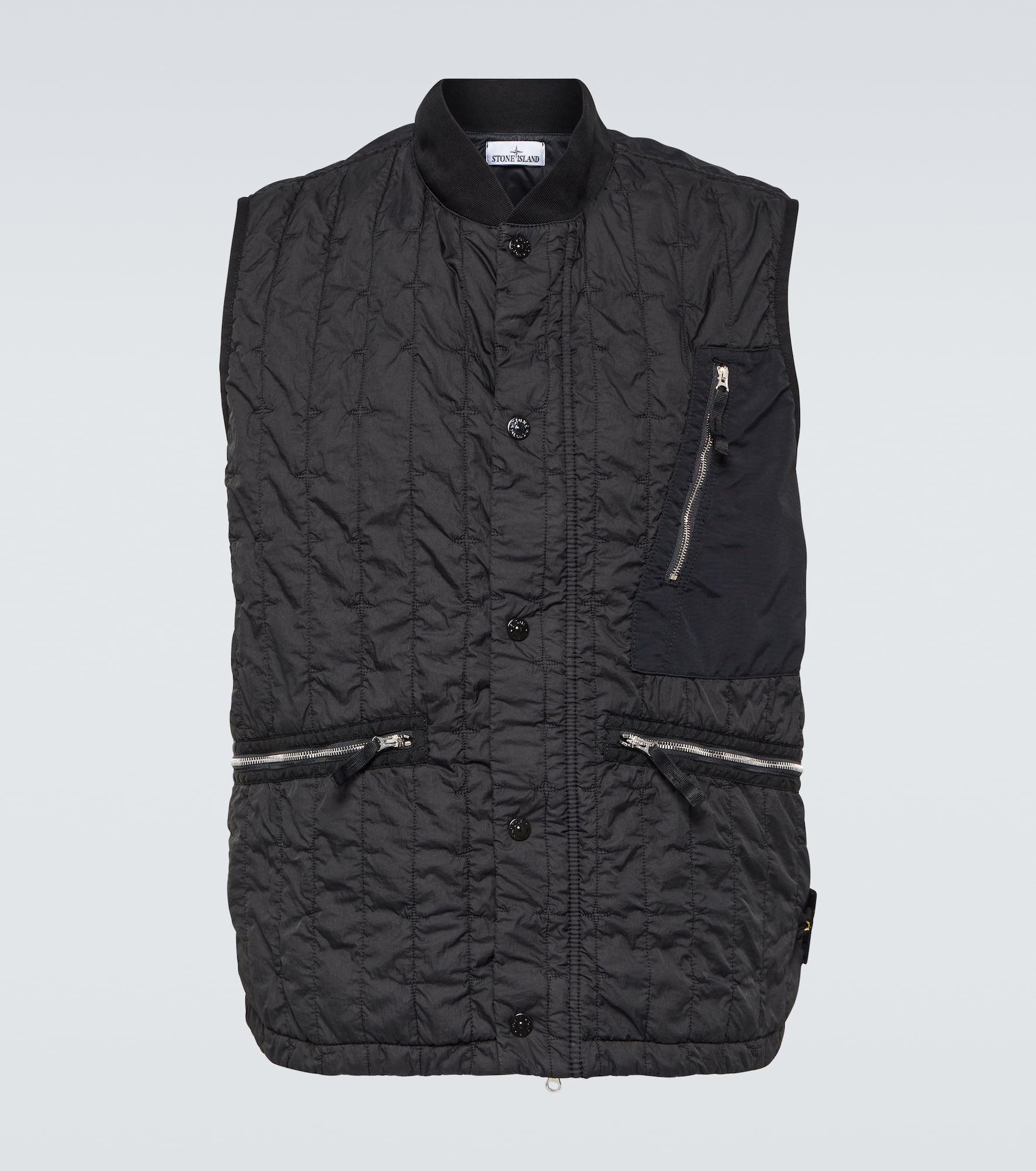 Compass quilted vest - 1