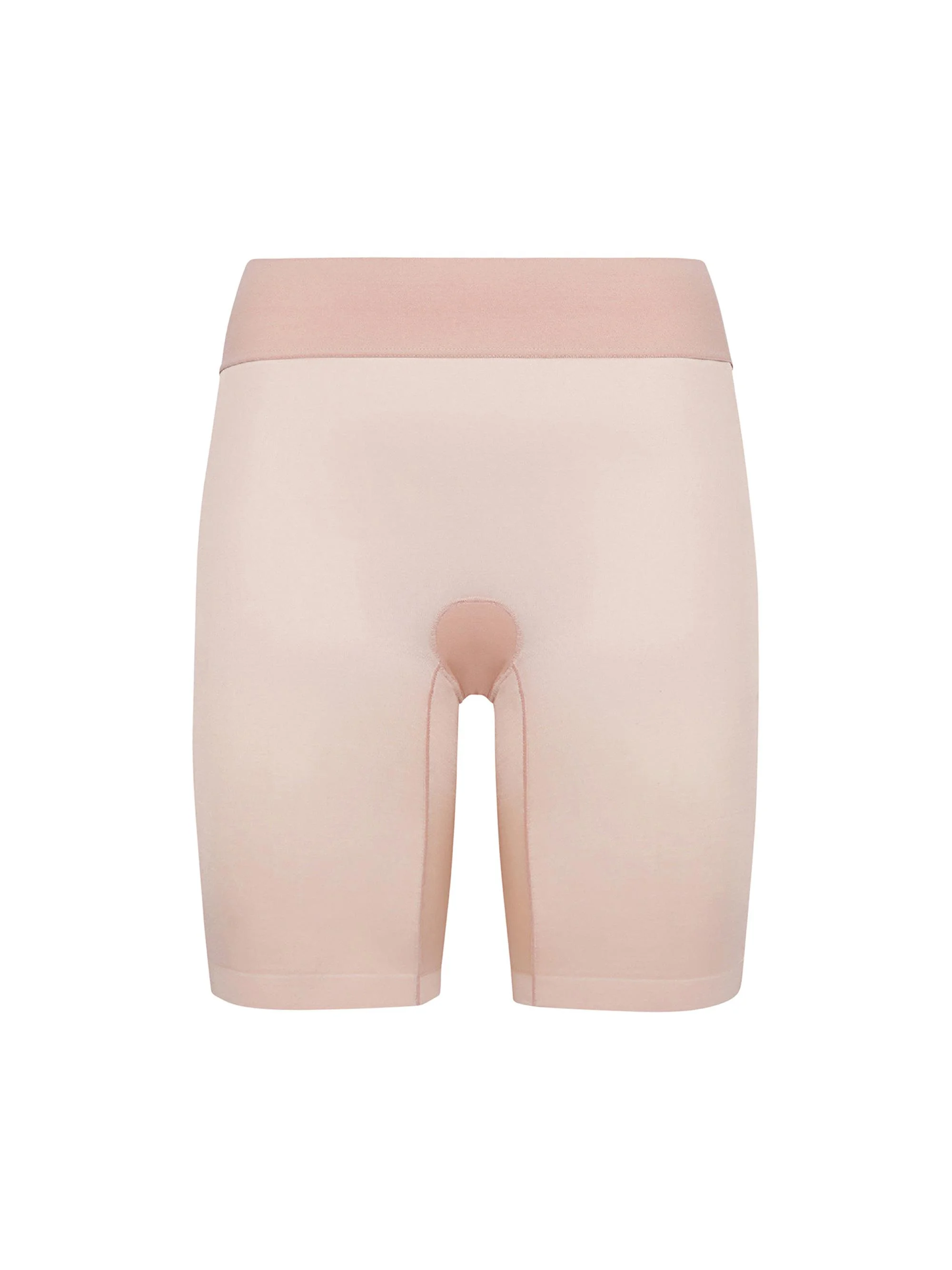 Women's Sheer Touch Control Shorts - Rosepowder - 1