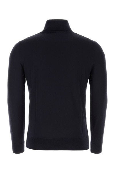 Brioni Midnight blue wool sweater outlook