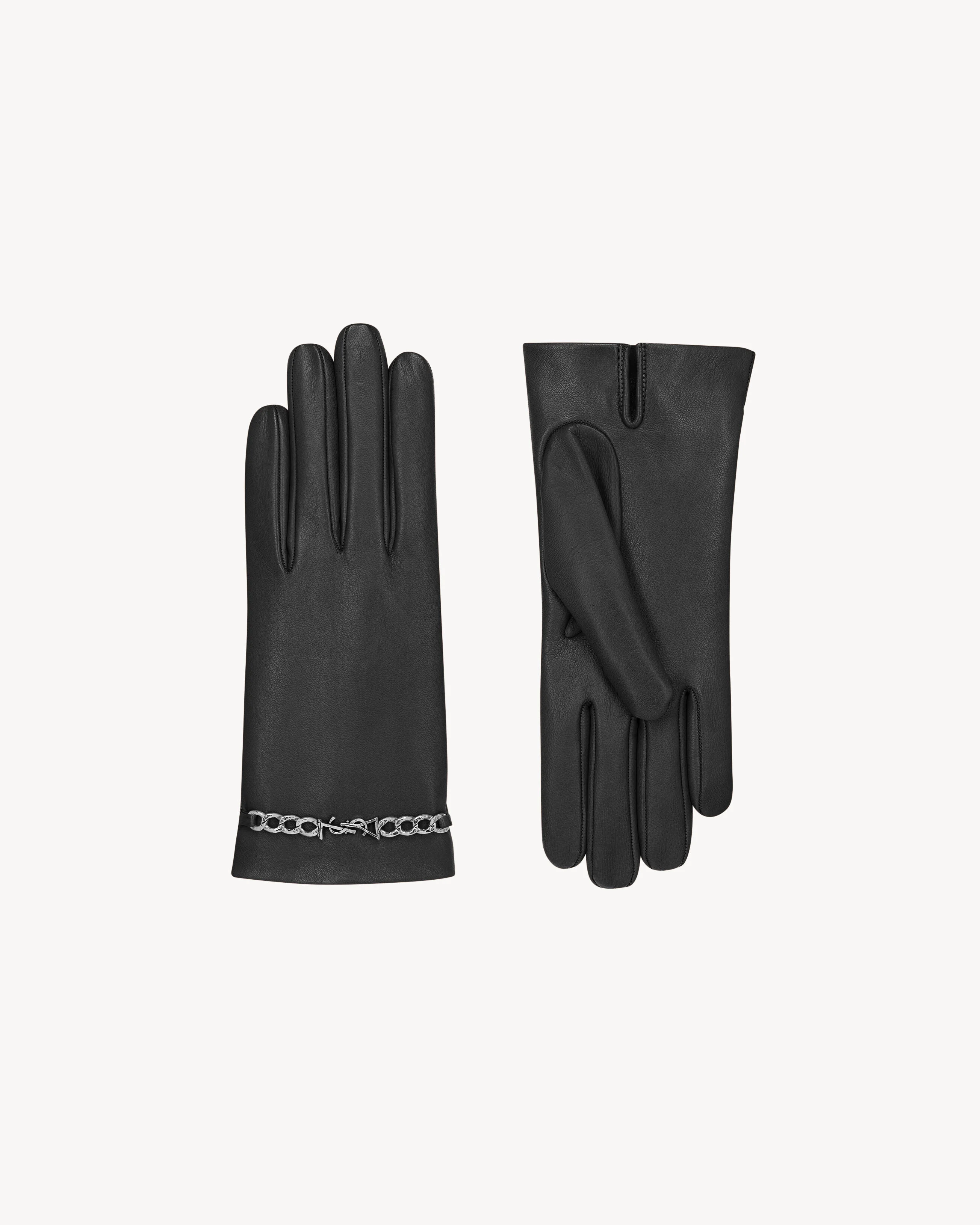 CASSANDRE GLOVES IN LAMBSKIN - 1