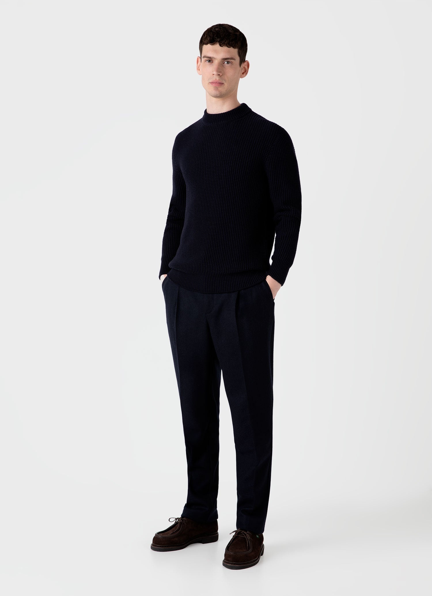 Mariner Mock Neck Jumper - 3