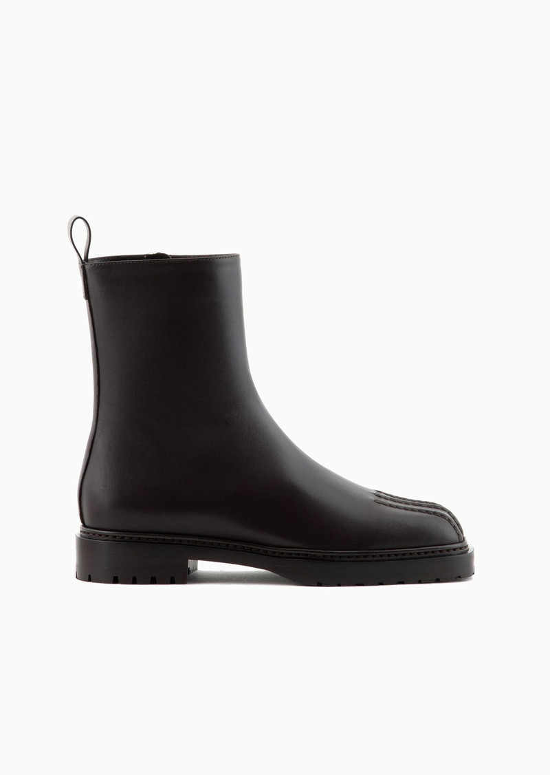 Leather ankle boots 1