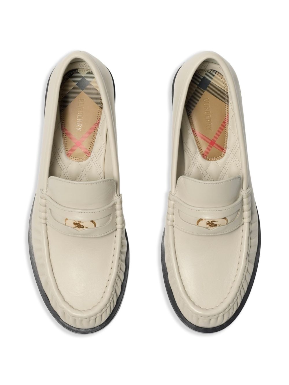 leather Cadet loafers - 4