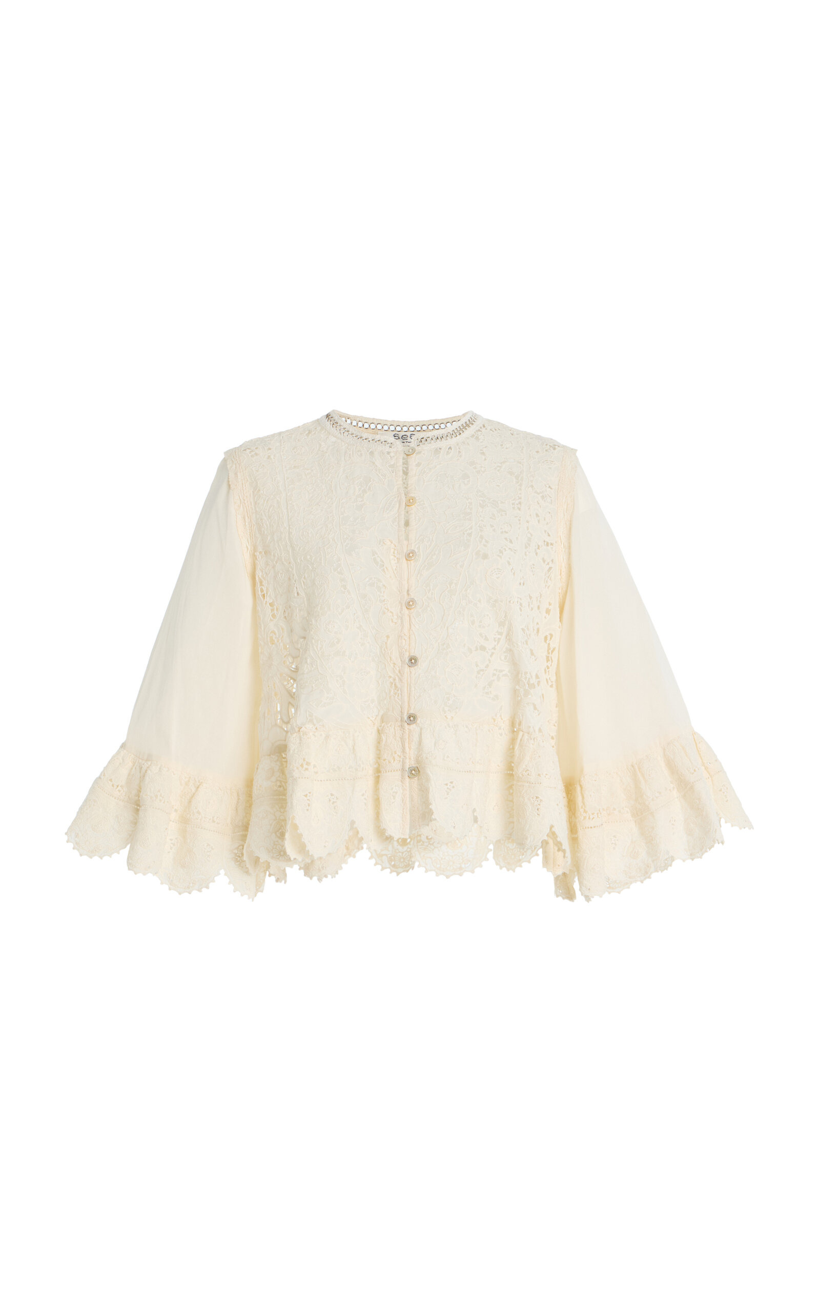 Shanna Lace Top ivory - 1