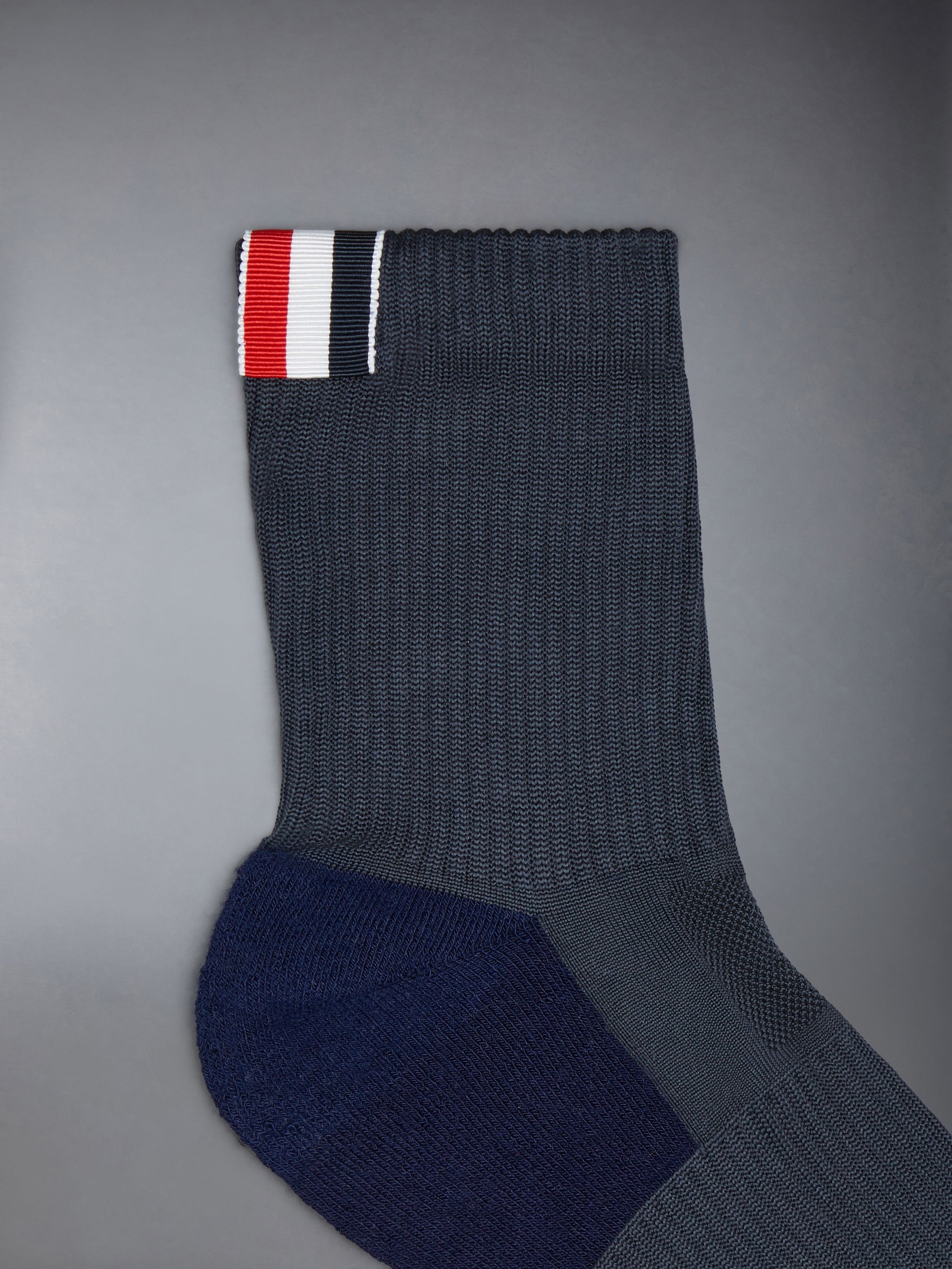 stripe-detail knitted ankle socks - 2