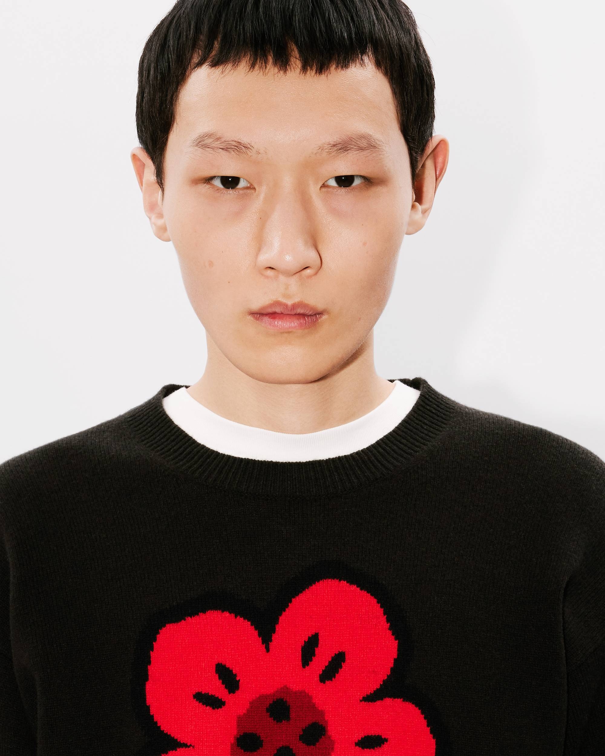 'Boke Flower' wool jumper - 6