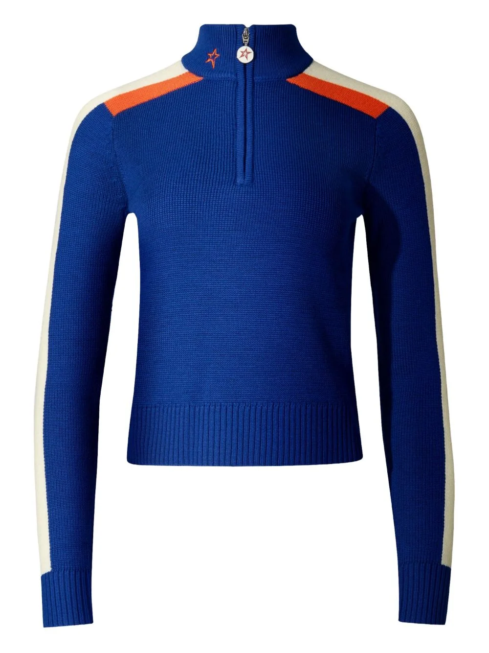 stripe-detail sweater - 1