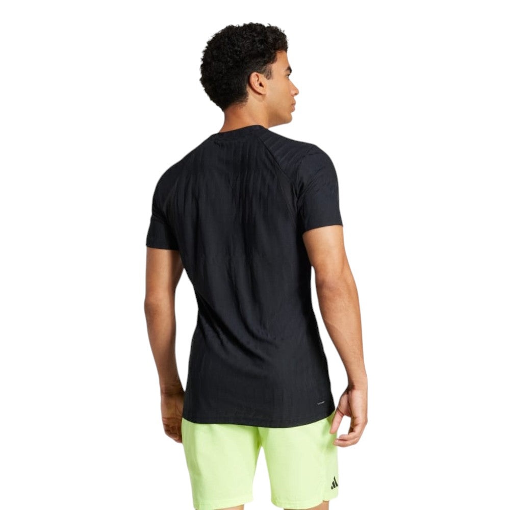 adidas Climacool+ AIRCHILL FreeLift T-Shirt 'Black White' JF8459 - 2
