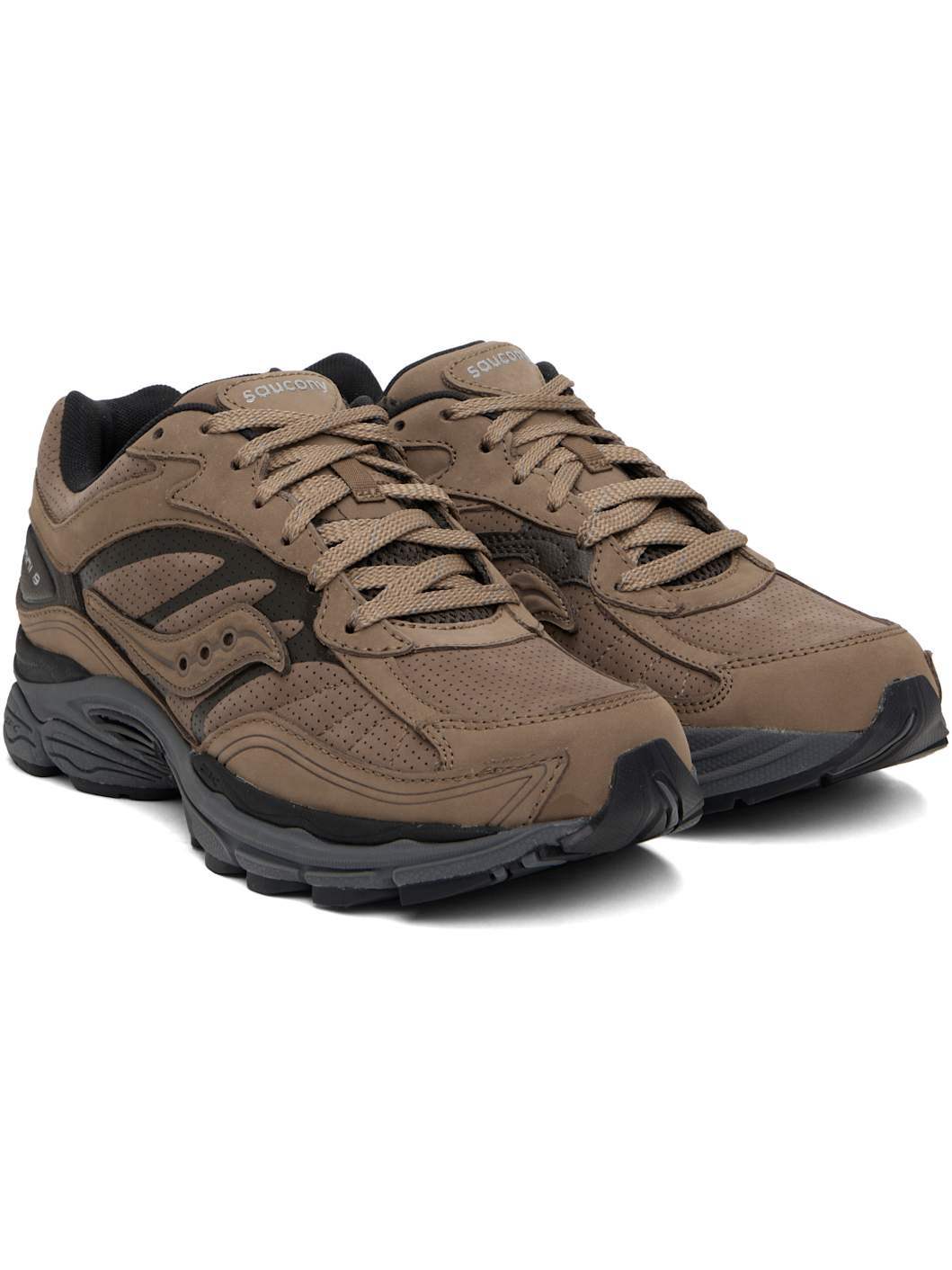 Brown ProGrid Omni 9 Reinvention Sneakers - 4