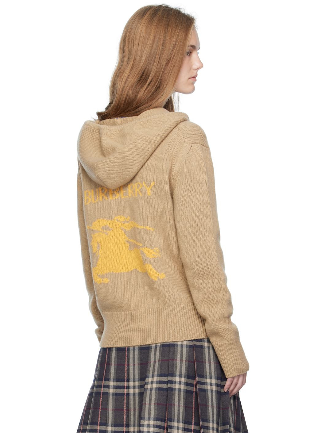 Beige EKD Hoodie - 3