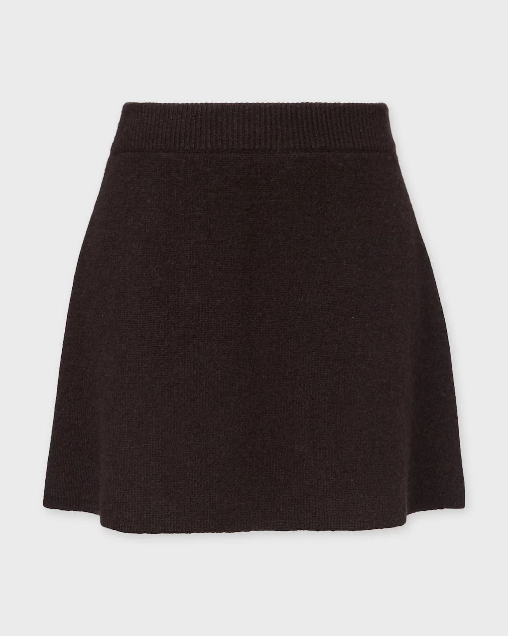 Skirt Clare Cashmere Dark brown - 1