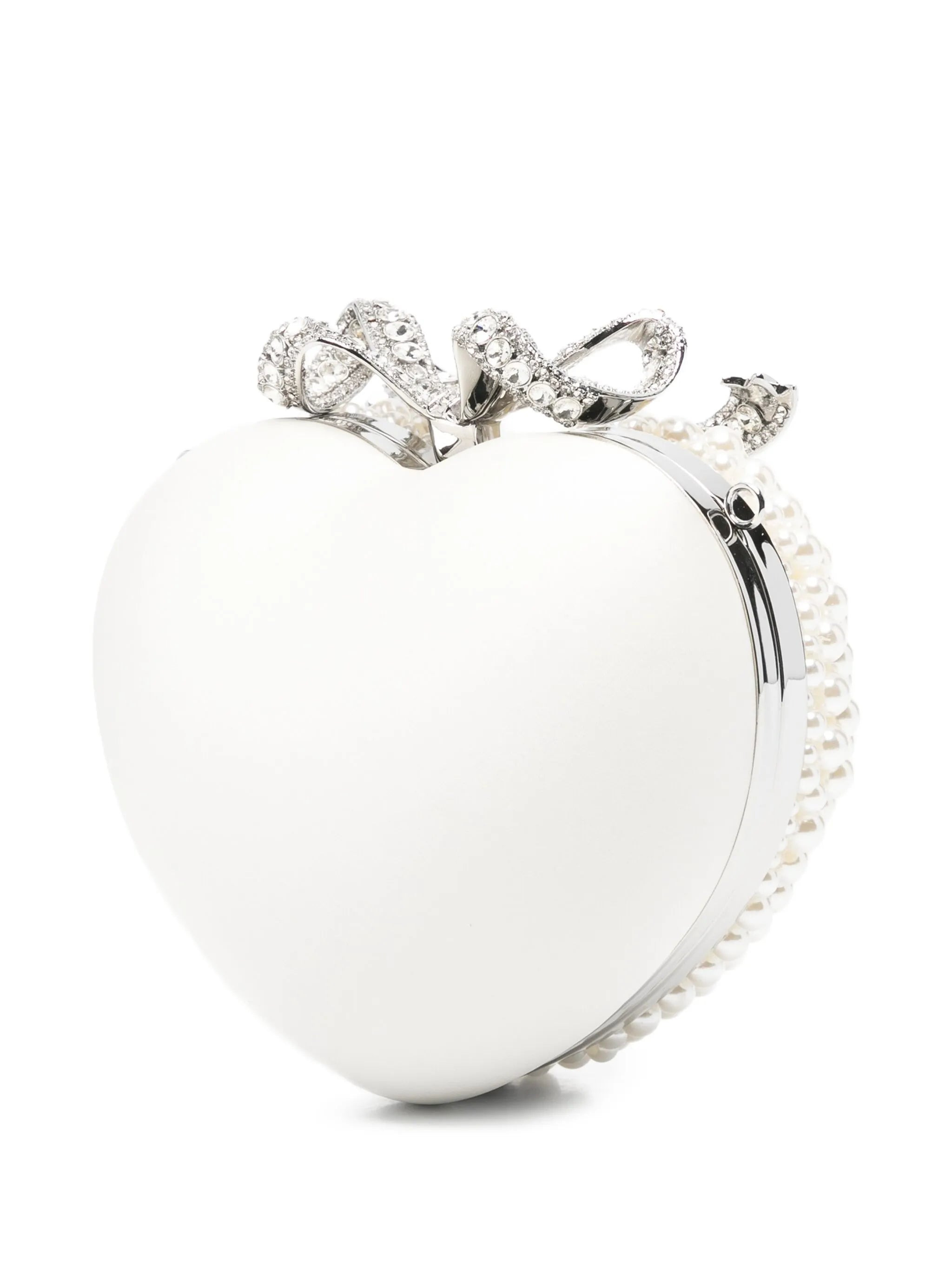 Self-portrait Pearl Heart Clutch - 3