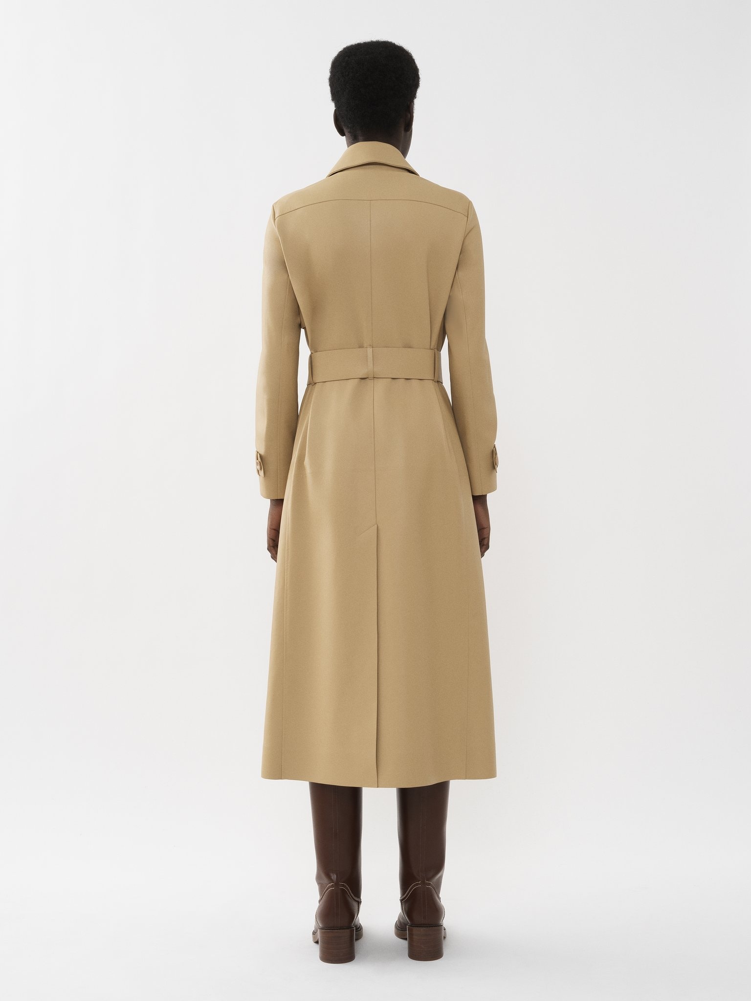 SLIM TRENCH COAT - 3
