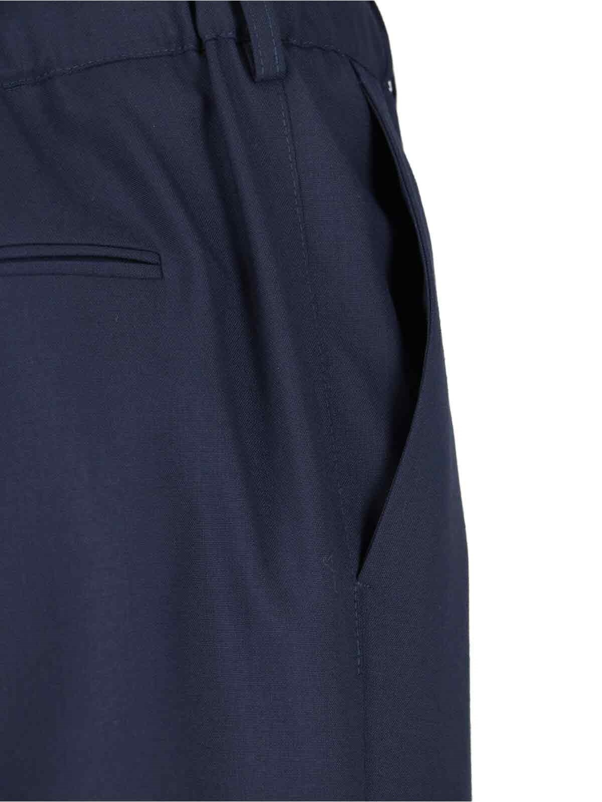 VIRGIN WOOL BOOTCUT PANTS - 5