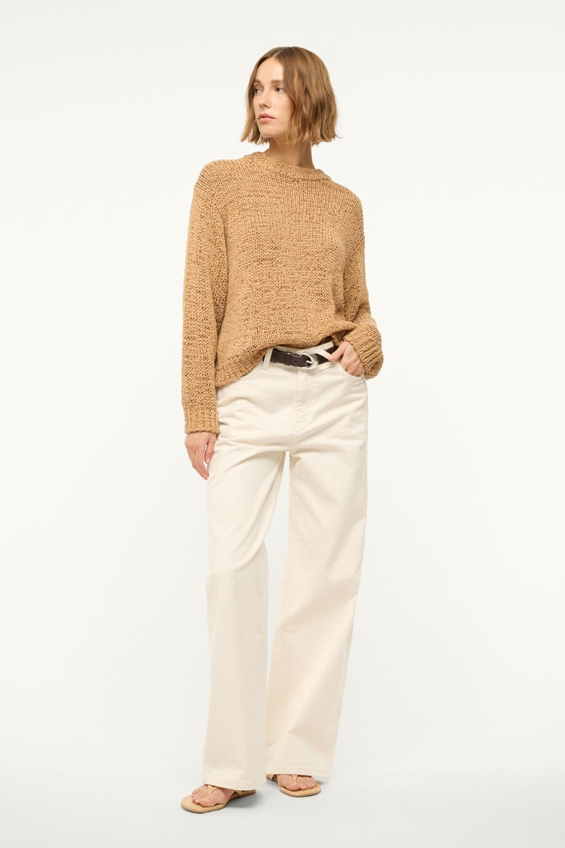 STAUD STAUD CALA SWEATER CAMEL outlook