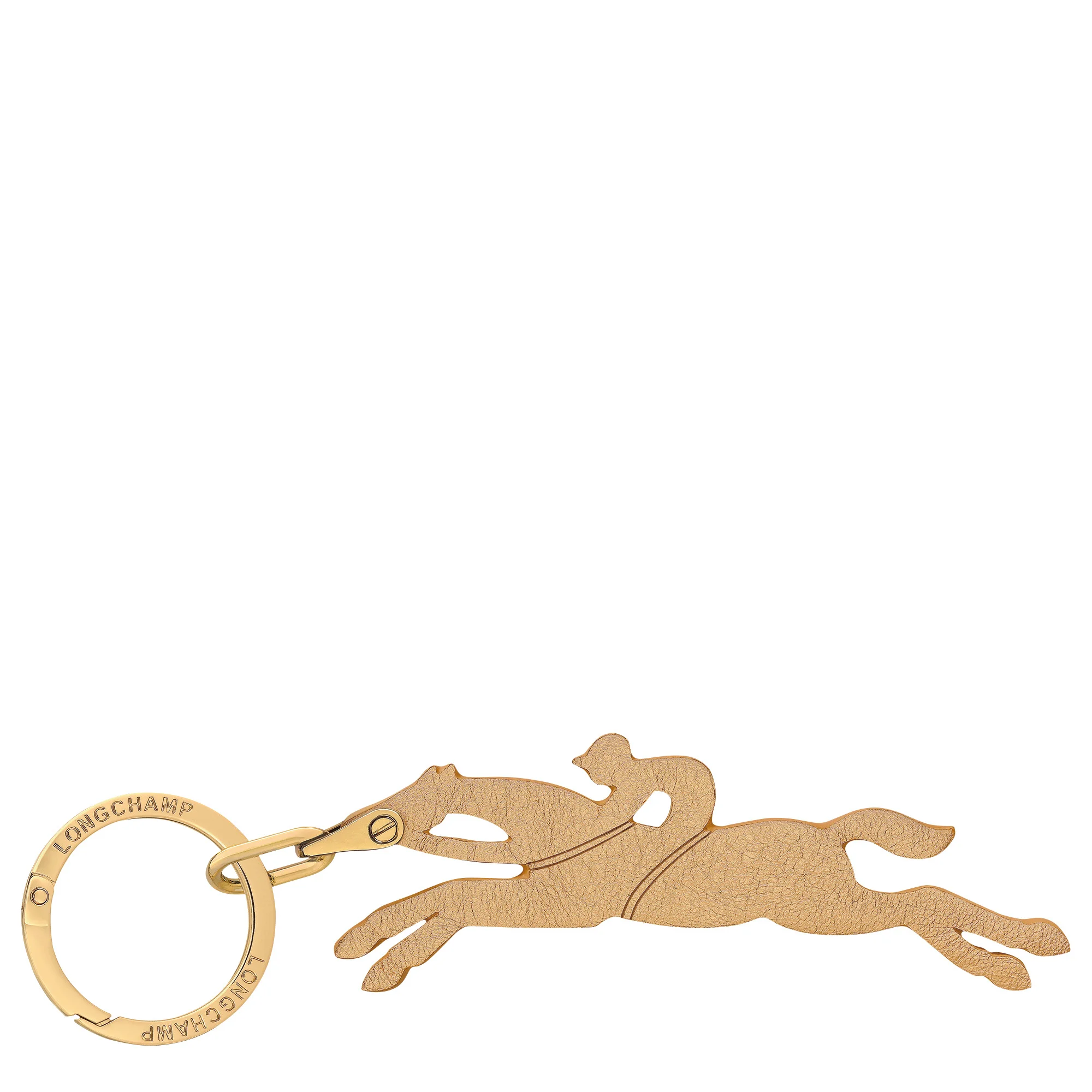 Key ring Gold - Leather - 1