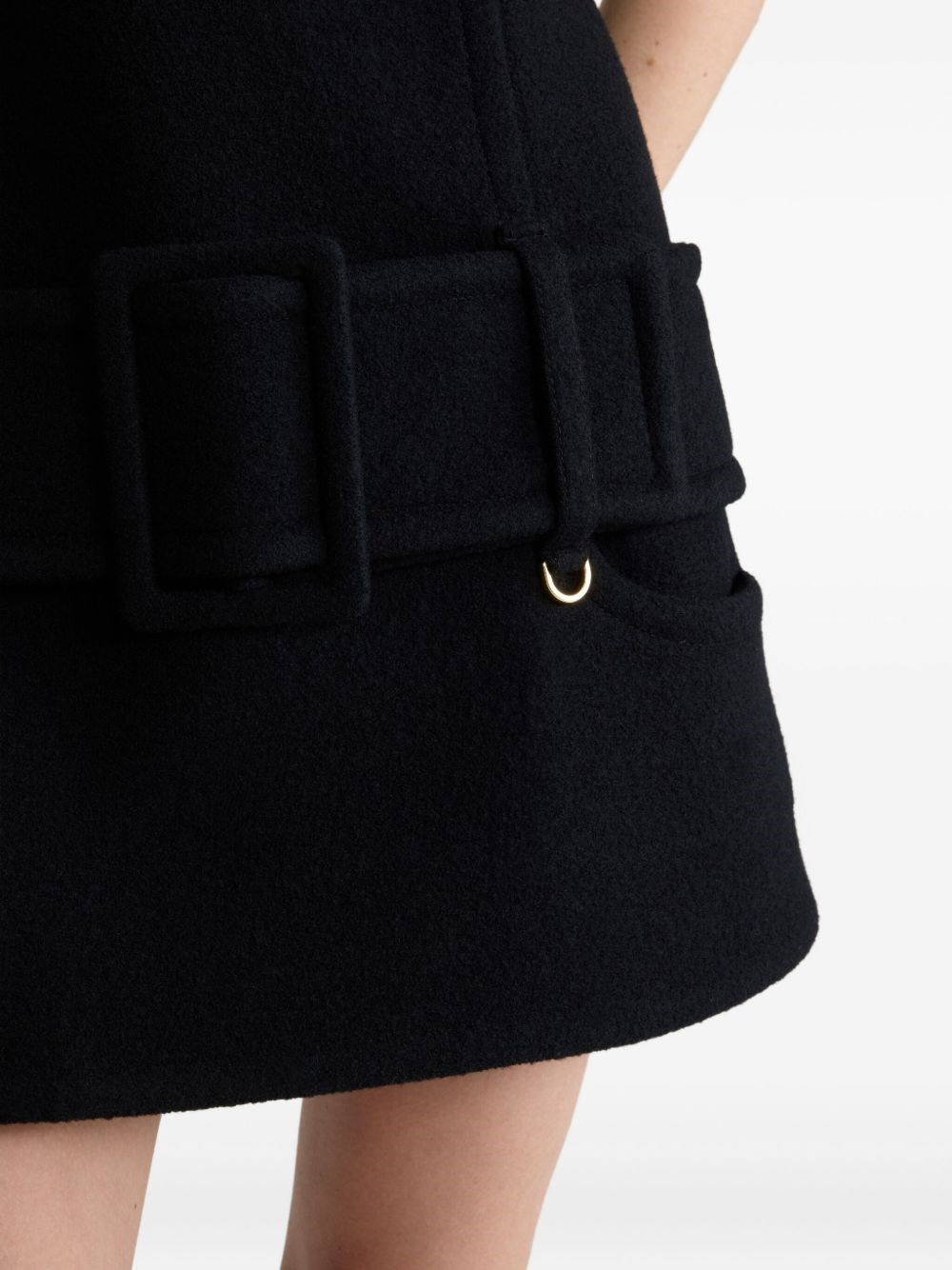 Boiled wool mini dress - 2