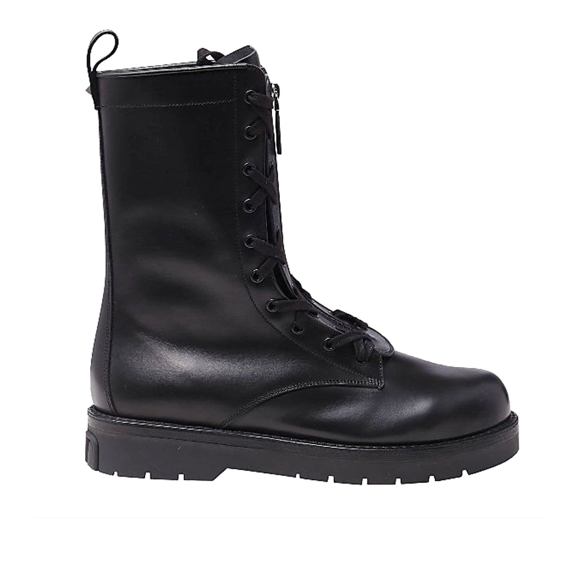 Valentino Garavani Combat Leather Boots Men - 5