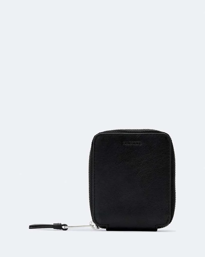 CLYMER ZIP-UP LEATHER WALLET - 1