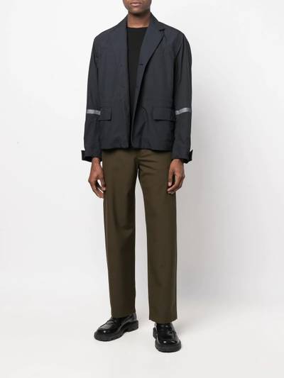 sacai single-breasted wool blazer outlook