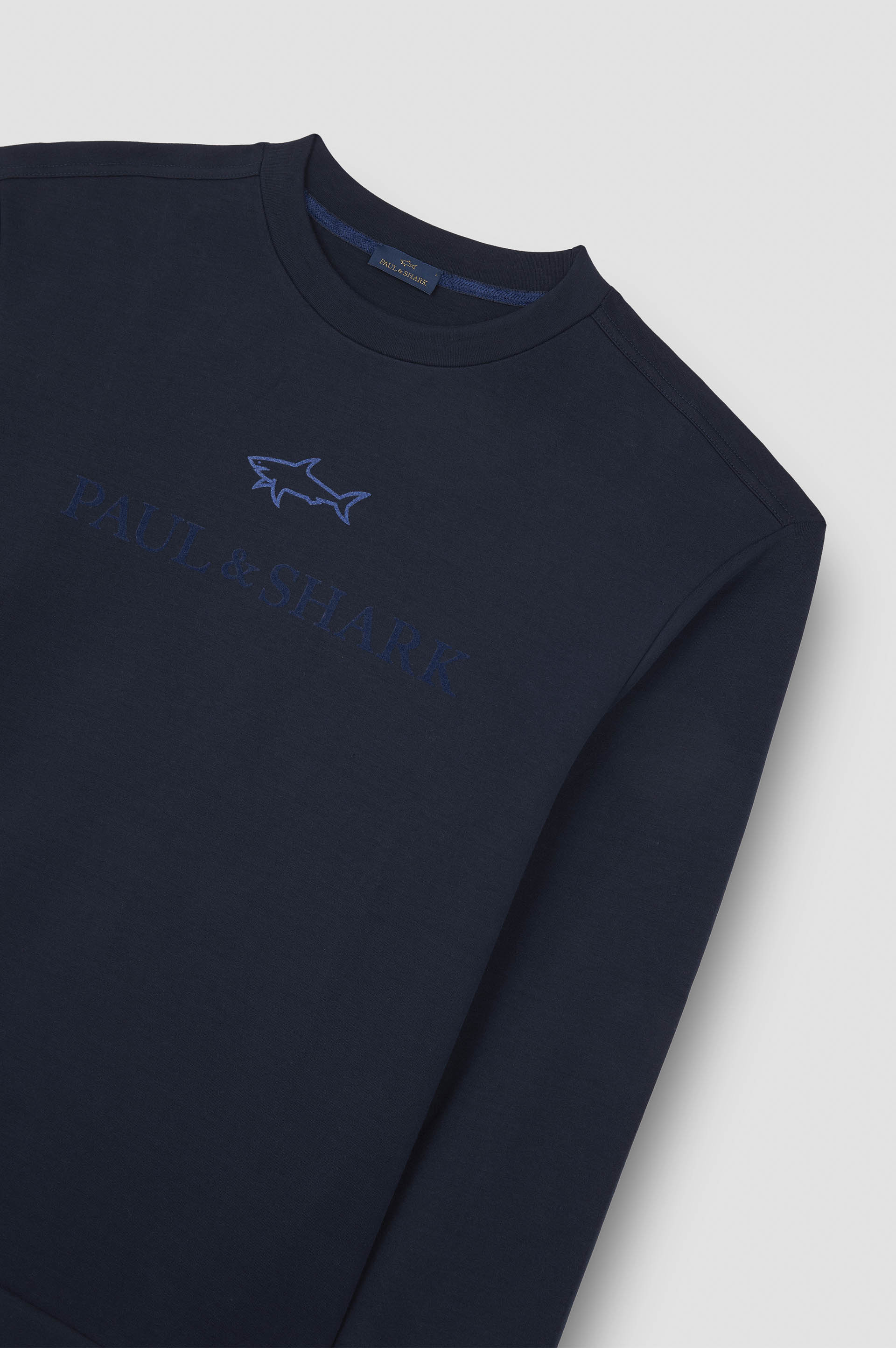 X-SOFT COTTON SWEATSHIRT WITH LOGO PRINT - 5