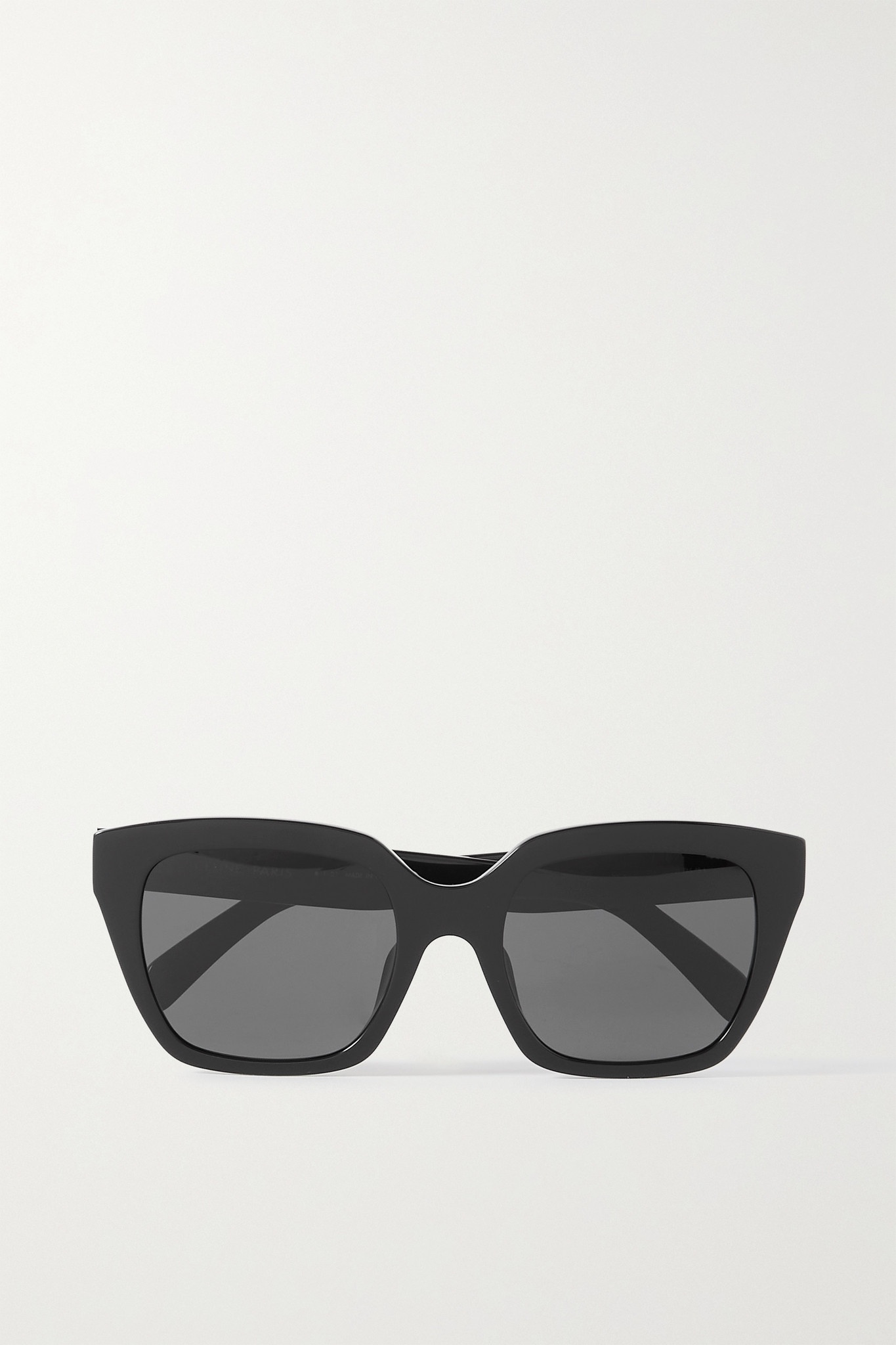 Oversized square-frame acetate sunglasses - 1