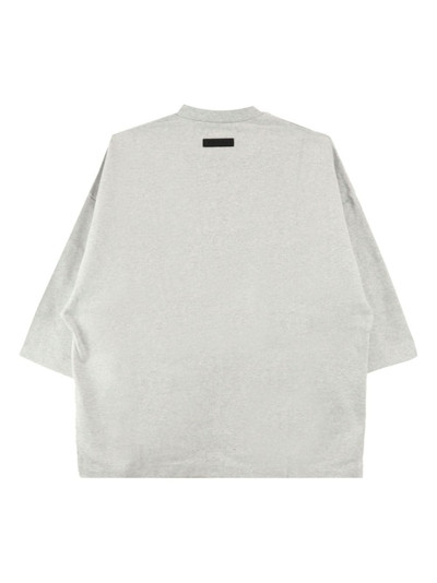 ESSENTIALS logo-embossed cotton T-shirt outlook